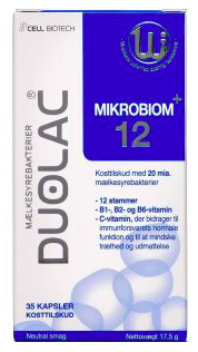 Duolac Mikrobiom 12, 35 stk (Udløb: 07/2023)